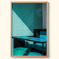 Icebergs Dining Room and Bar 'Blue is the Coolest Colour' Art Print