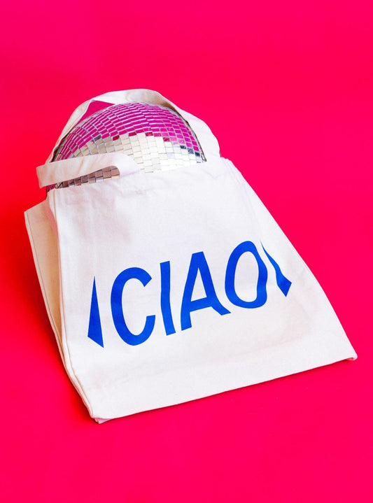 ‘Ciao’ Tote Bag by Fabbrica